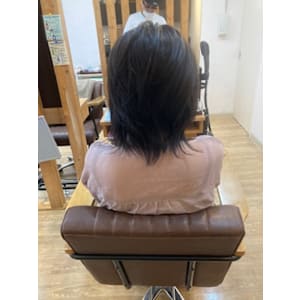 お客様髪質改善データ1279（黒染めしないでグレイ）