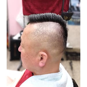 シンサイ刈り+スキンフェード続き～ぃ