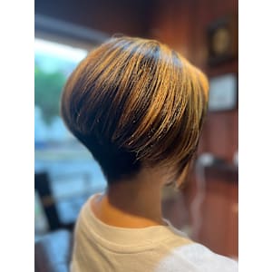 ツーブロショートボブ