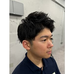 WAVY 桜木町店×メンズツーブロックショート