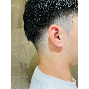 くせ毛×フェード