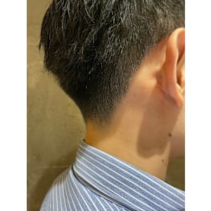 ビジネス×ツーブロック 清潔感 爽やか 