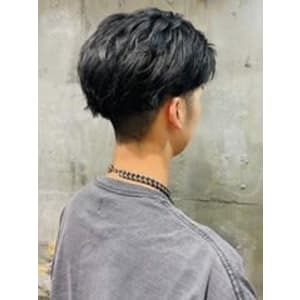 ツーブロックマッシュ　黒髪　学生 - MEN'S SALON SOLEIL by alfRed【メンズサロンソレイユ バイアルフレッド】掲載中