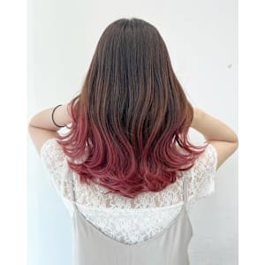 ピンクグラデーション