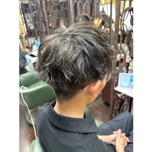 メンズ×パーマ【ツイストスパイラルパーマ】