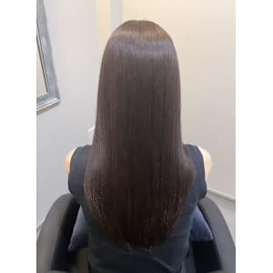 カット+艶カラー＋毛髪診断付きカスタムケラチントリートメント