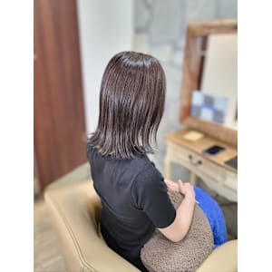 外はね×グレージュ