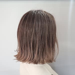 白髪ぼかしハイライトカラー