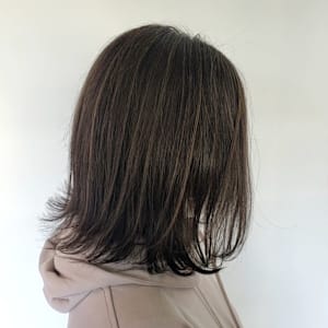 白髪ぼかしハイライトカラー