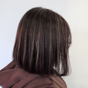 白髪ぼかしハイライトカラー