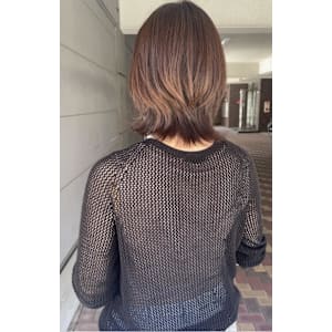 『艶髪/髪質改善カラー』