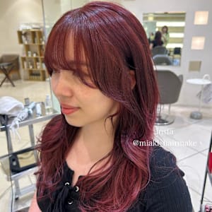 ＊ワインレッドカラー