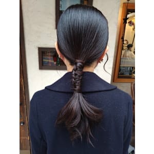 hair make affino×ロング