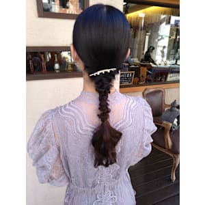 hair make affino×ロング