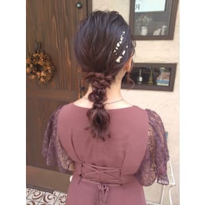 hair make affino×ロング