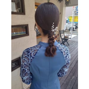 hair make affino×ロング