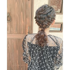 hair make affino×ロング