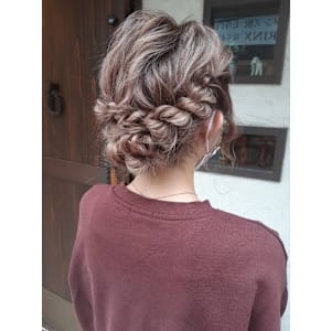 hair make affino×ロング