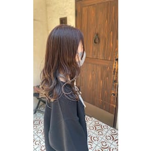 hair make affino×ロング