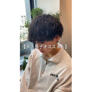 【大人男子おすすめ！】波巻きパーマ！