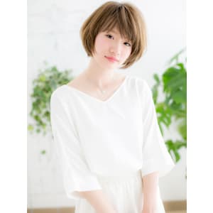 ハイトーンカラーで大人ミニボブa