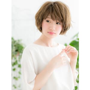 ことりベージュ×ナチュラルマッシュ