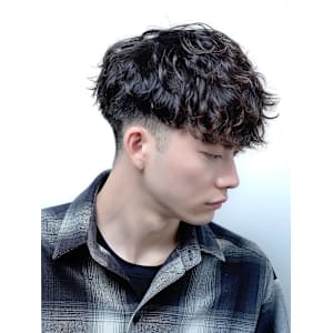 【alpha 新宿】マッシュ×スパイラルパーマ［メンズパーマ