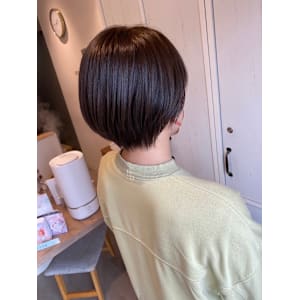 ハンサムショート小顔カット/似合わせカット/髪質改善