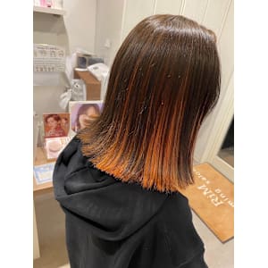 ハイライトカラー/デザインカラー/ハイライト/オレンジ