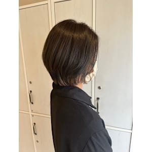 ハンサムショート/メンズライク/インナーカラー/小顔カット