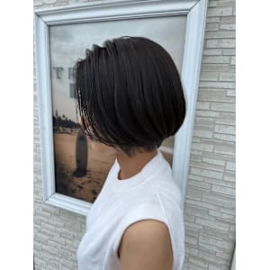 小顔カット/大人可愛い/メンズライク/ハンサムショート