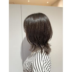 くせを活かしたくびれボブ