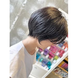 ハンサムショート/メンズライク/小顔カット/大人かわいい