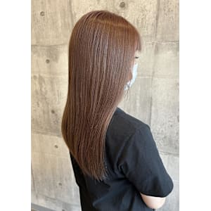 ピンクベージュ/ブリーチカラー