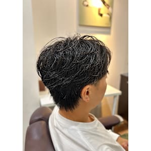 メンズカット/メンズパーマ/ニュアンスパーマ<理容室>仙台