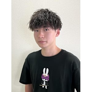 【平山明樹】ソフトツイストスパイラルパーマ