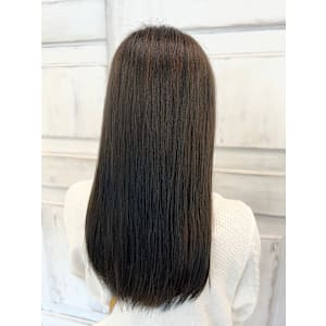 【自然な縮毛矯正】