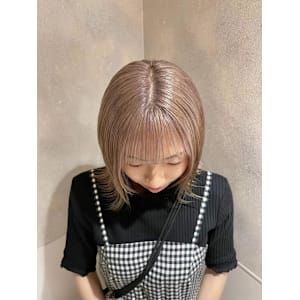 デザインカラー×シルバーベージュ×ハイトーンカラー