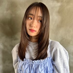 透明感×ロングレイヤー