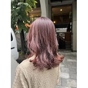 ピンクカラー！