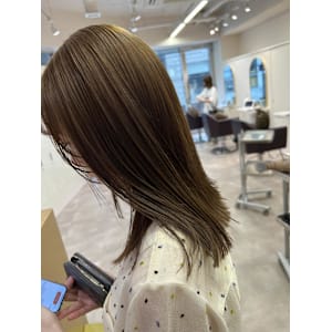 ベージュカラー/ハイトーンカラー/レイヤー