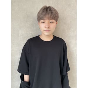 miu&清水大誠　メンズ　韓国風　ハイトーン