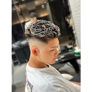 極道パーマ×メッシュ