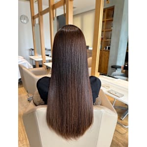 黒髪×サラ艶ロング