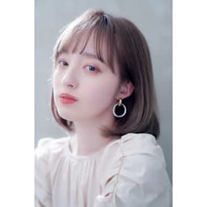 20代30代40代ワンカールボブベージュ