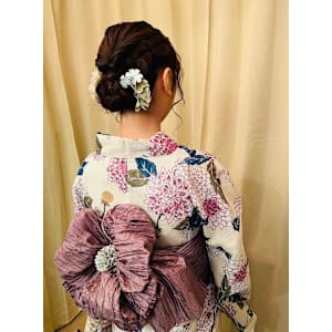 【浴衣・着付】夏祭り/花火大会/大人可愛い浴衣姿で♪