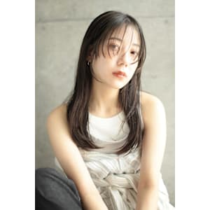 ストレート　ウルフ　レイヤーロング　縮毛矯正　代官山