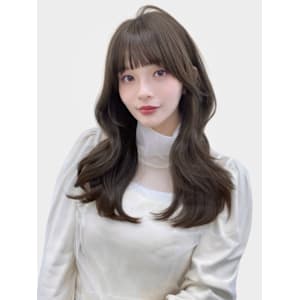 銀座20代30代韓国くびれ顔周りレイヤーカット