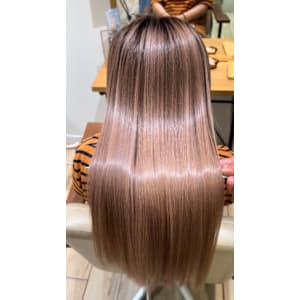 髪質改善ツヤ髪ストレート