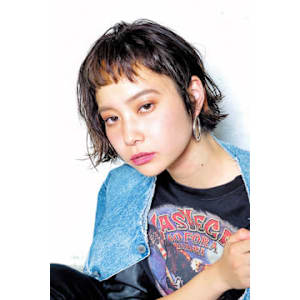 上級者向け♪外人風切りっぱなしボブ